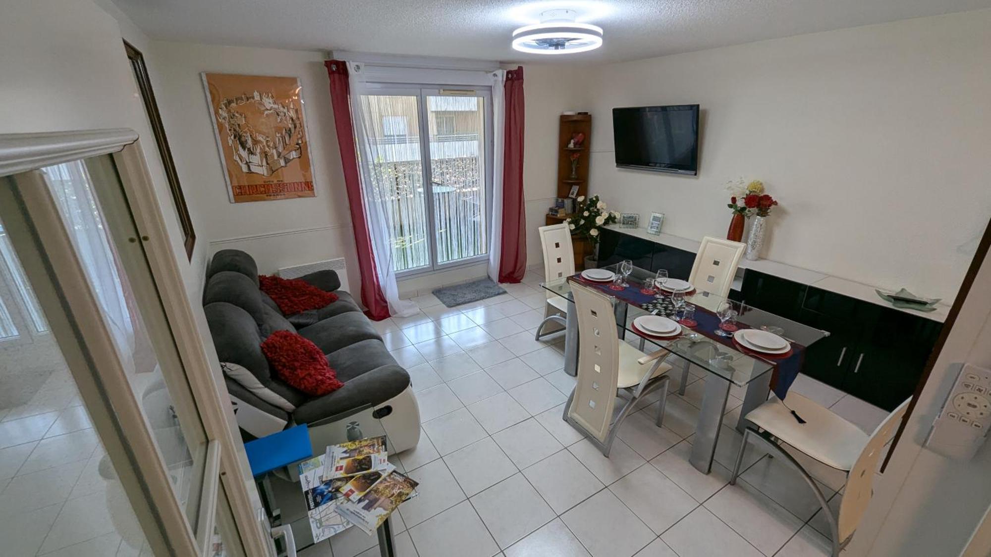 Appartement Carcaluxe การ์กาซอน ภายนอก รูปภาพ